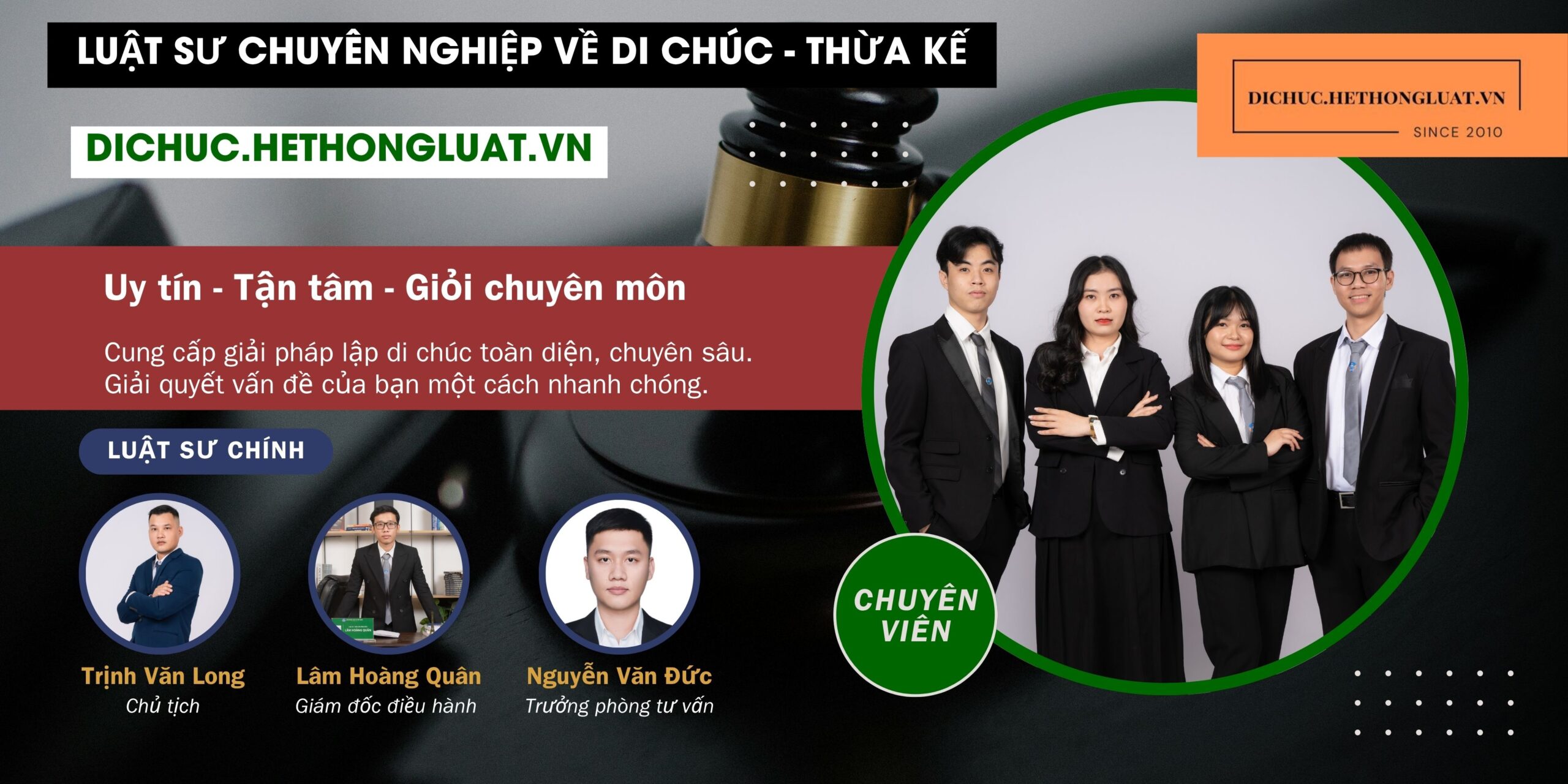 Đội ngũ Luật sư biên soạn văn bản di chúc công chứng ở Xã Châu Đức, Thành phố Hồ Chí Minh - Ảnh 1